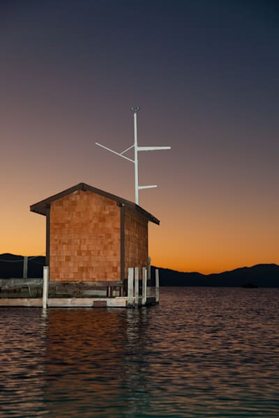 Tahoe City Pier at Sunrise 3