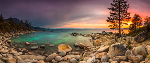 Tahoe Boulders at Sunset 13