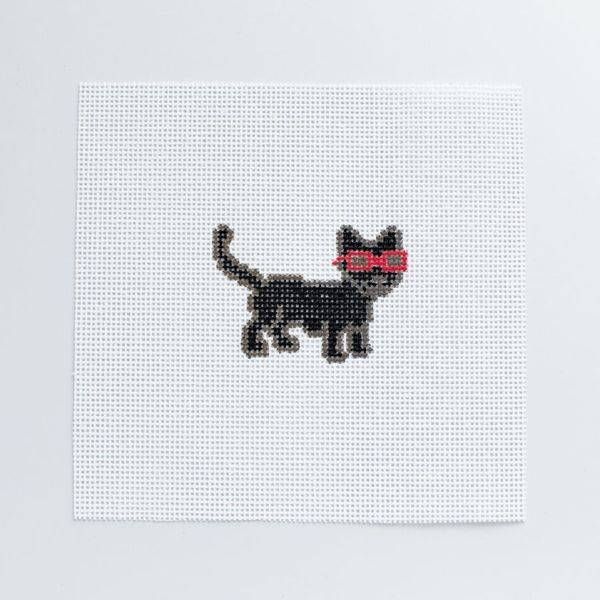 Black Cat Art | Seaglass Stitches