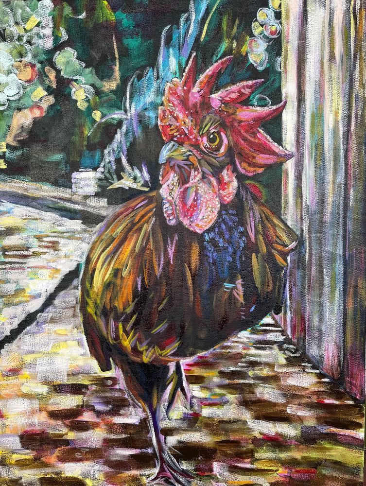 King Of The Yard Art | Michelle Major Art