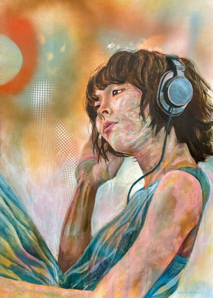 I Listen For My Voice Art | Michelle Major Art