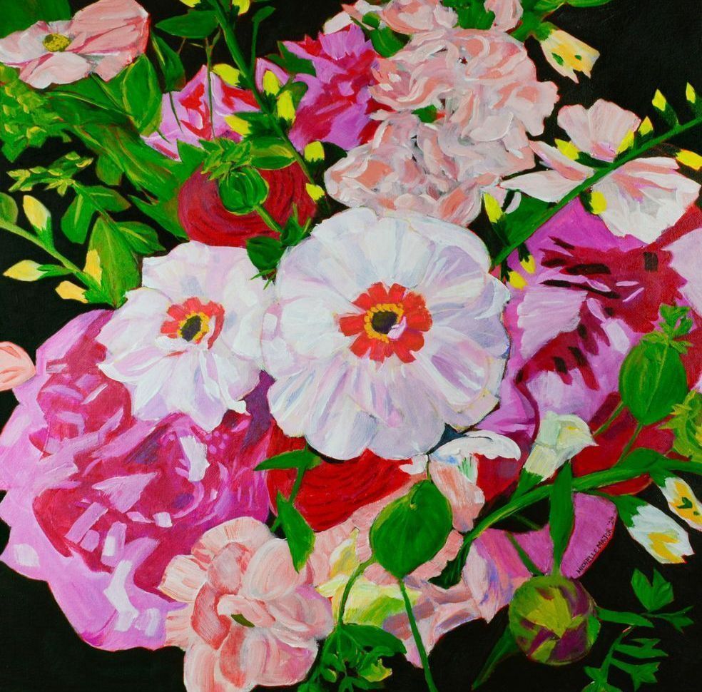 Roses Of Spring Art | Michelle Major Art