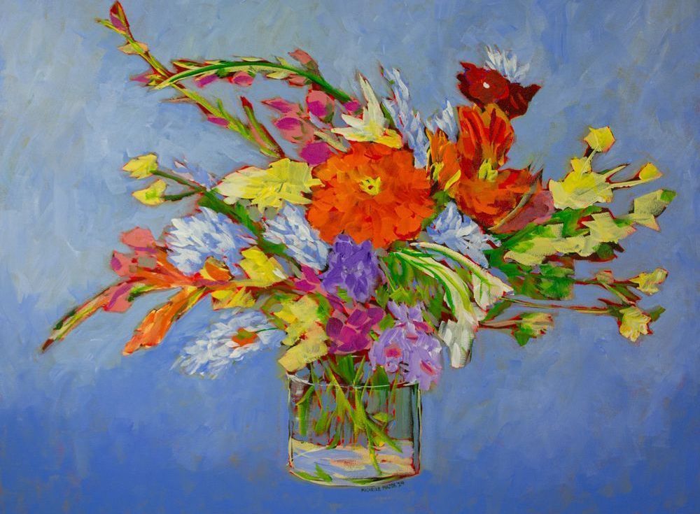 Pam's Bouquet Art | Michelle Major Art