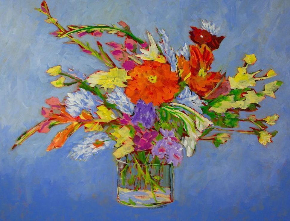 Pam's Bouquet Art | Michelle Major Art
