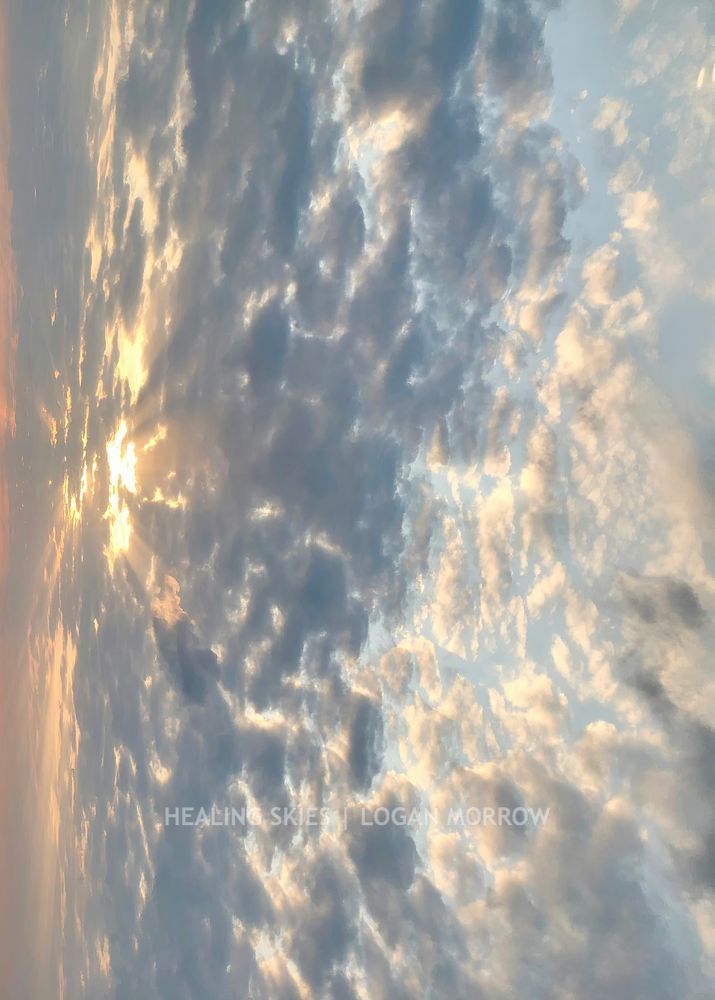 Man & Dog | Healing Skies by Logan Morrow | Love & Loyalty Fine Art Print