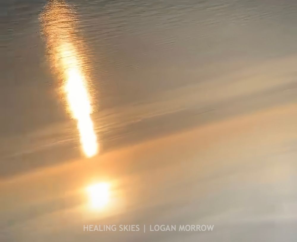 Reflection Point | Healing Skies by Logan Morrow | Faith & Reflection Art