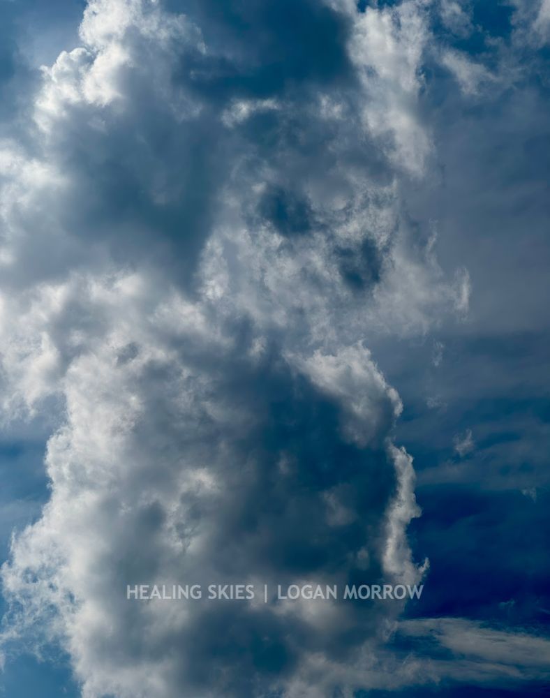 Happy Helper | Healing Skies by Logan Morrow | Divine Partnership Fine Art Print