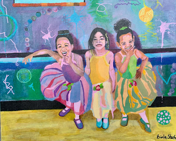 The Joy Of The Giggling Dancers Art | biolashofu.com