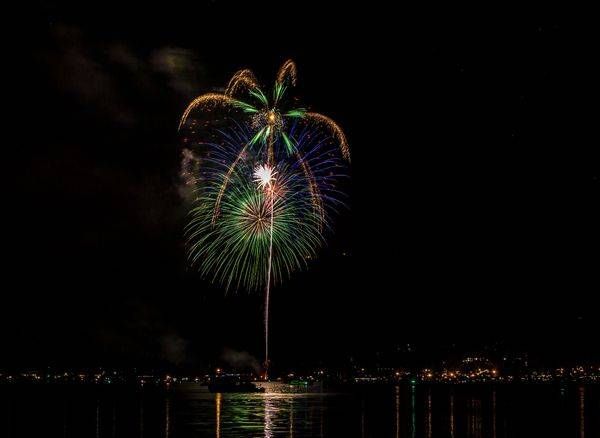Big Bear Lake Fireworks 2 Art | Aaron Betts