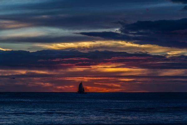 Sailboat Silouette Art | Aaron Betts