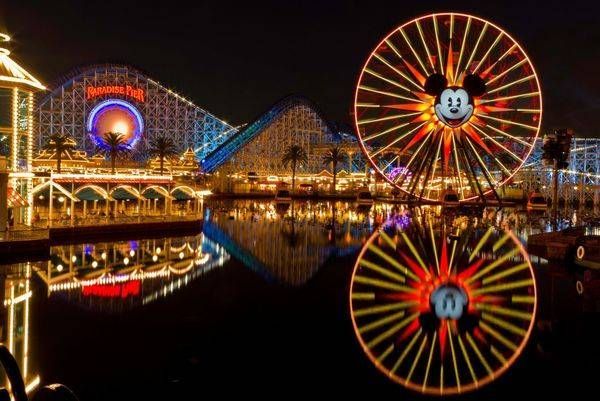 Paradise Pier Reflections Art | Aaron Betts