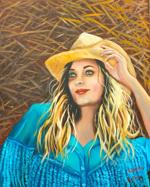 Country Girl | Melba Artea Fine Art