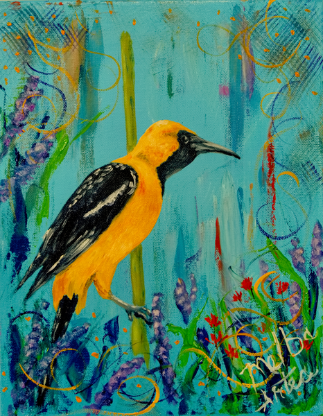 Dancing On A Palm Leaf Art | Melba Artea Fine Art