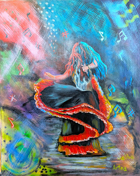 Dancing By Myself | Melba Artea Fine Art