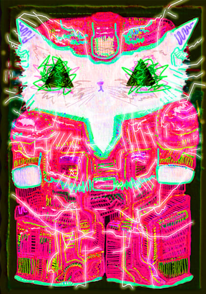 Electric Strawberry Art | Ria "Air" Garcia