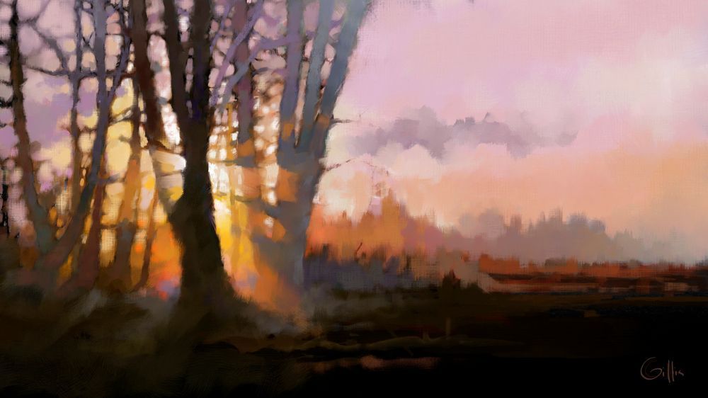 Sun In My Eyes Art | Olin Gillis Fine Art