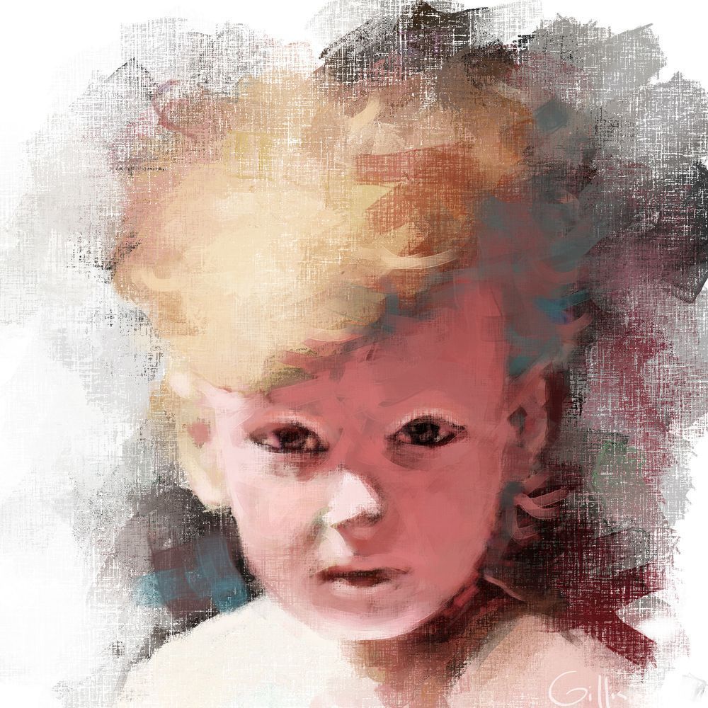 Portrait Of The Artist Art | Olin Gillis Fine Art