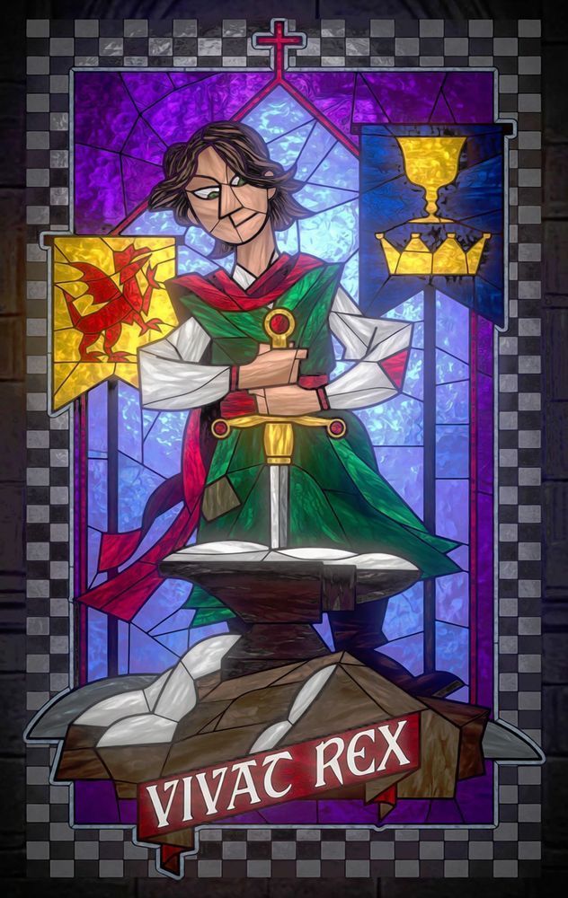 The Sword In The Stone Art | Art of Van Evan Fuller