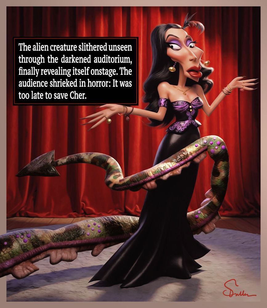 Too Late To Save Cher 2 Art | Art of Van Evan Fuller