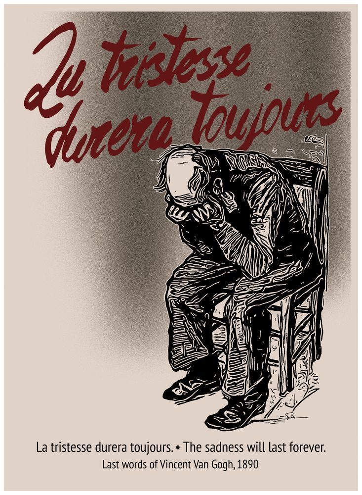 The Sadness Will Last Forever Art | Art of Van Evan Fuller