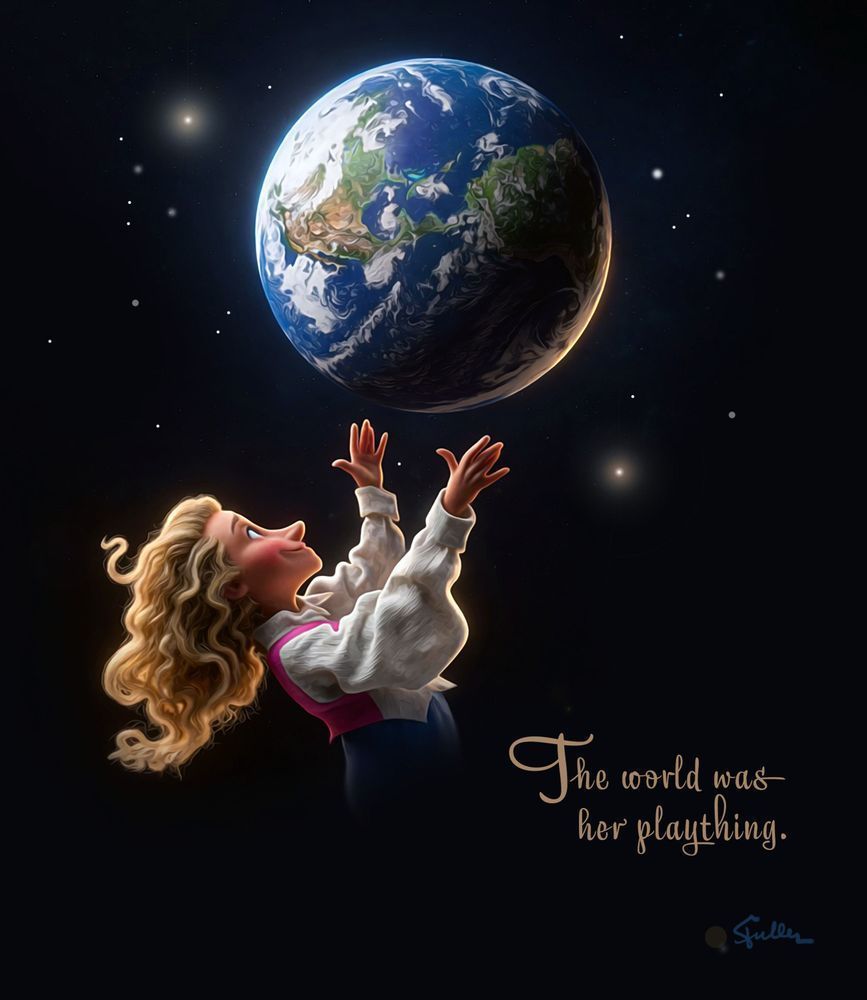 The World Was Her Plaything 2 Art | Art of Van Evan Fuller