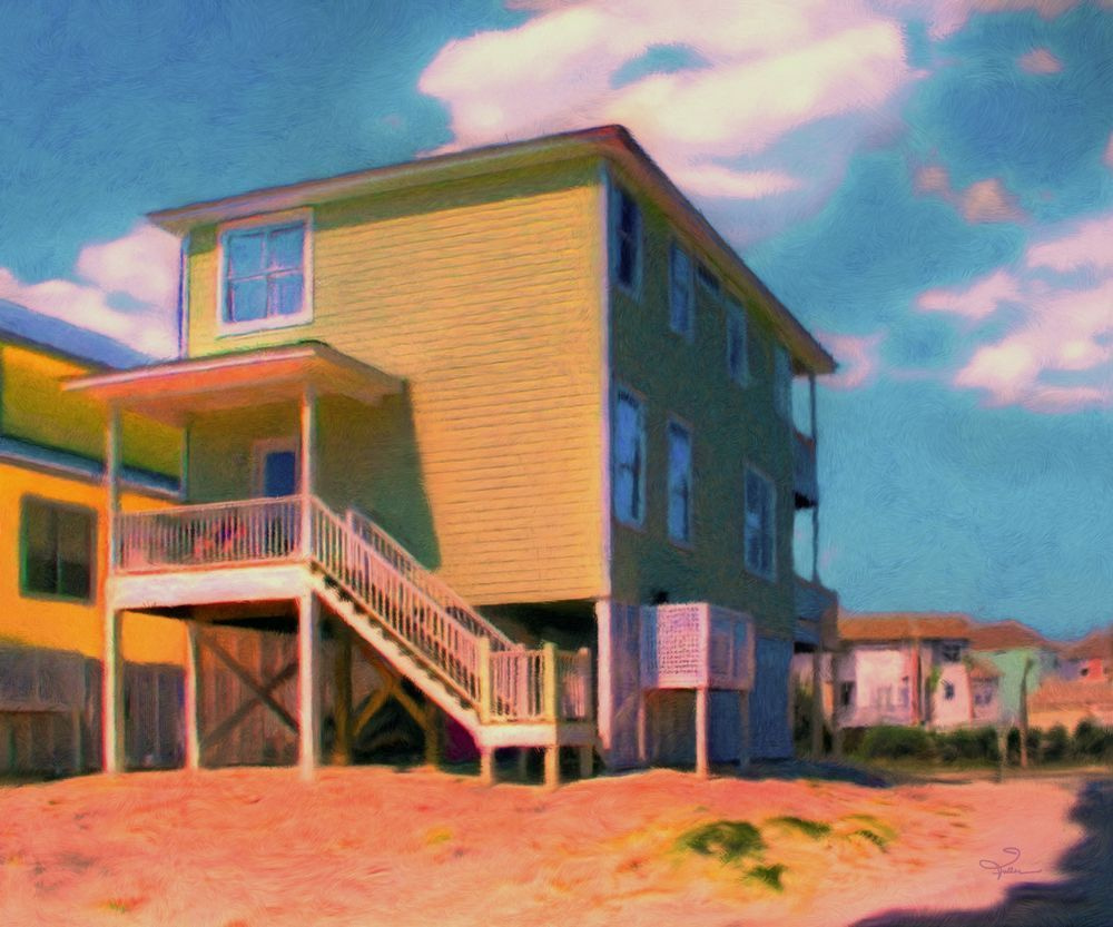 The Beach House Art | Art of Van Evan Fuller