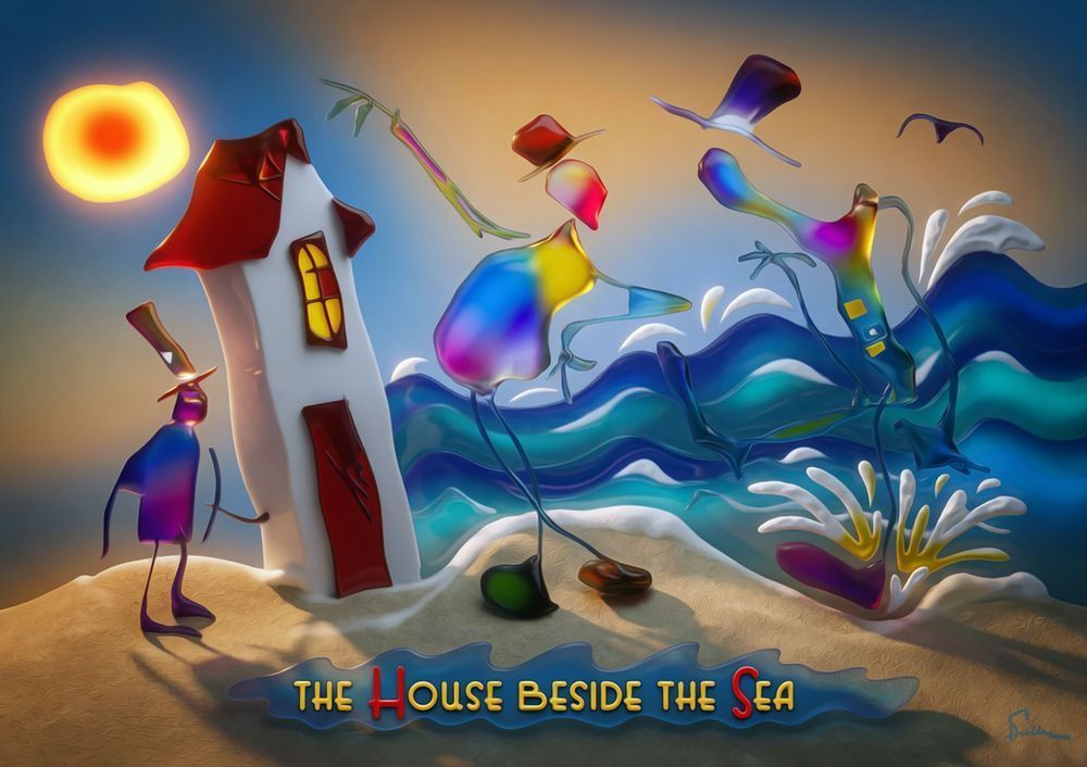 The House Beside The Sea 2 Art | Art of Van Evan Fuller