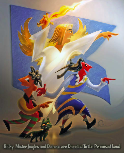 Ricky, Mister Jingles and Delores