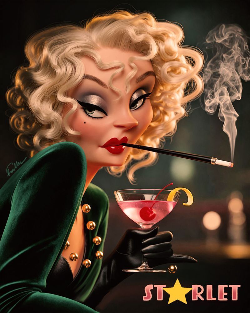 Starlet 2 Art | Art of Van Evan Fuller