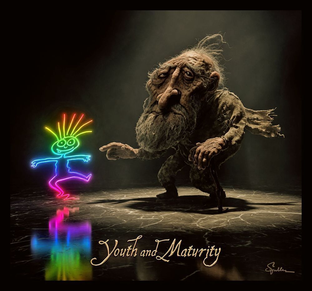 Youth And Maturity 2 Art | Art of Van Evan Fuller