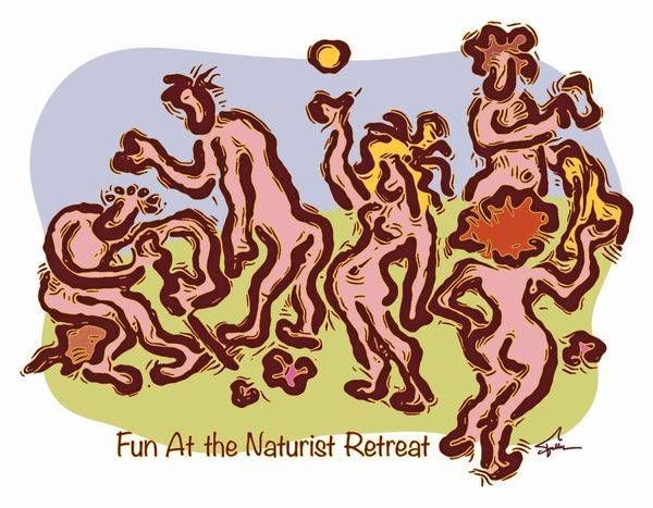 Fun At the Naturist Retreat