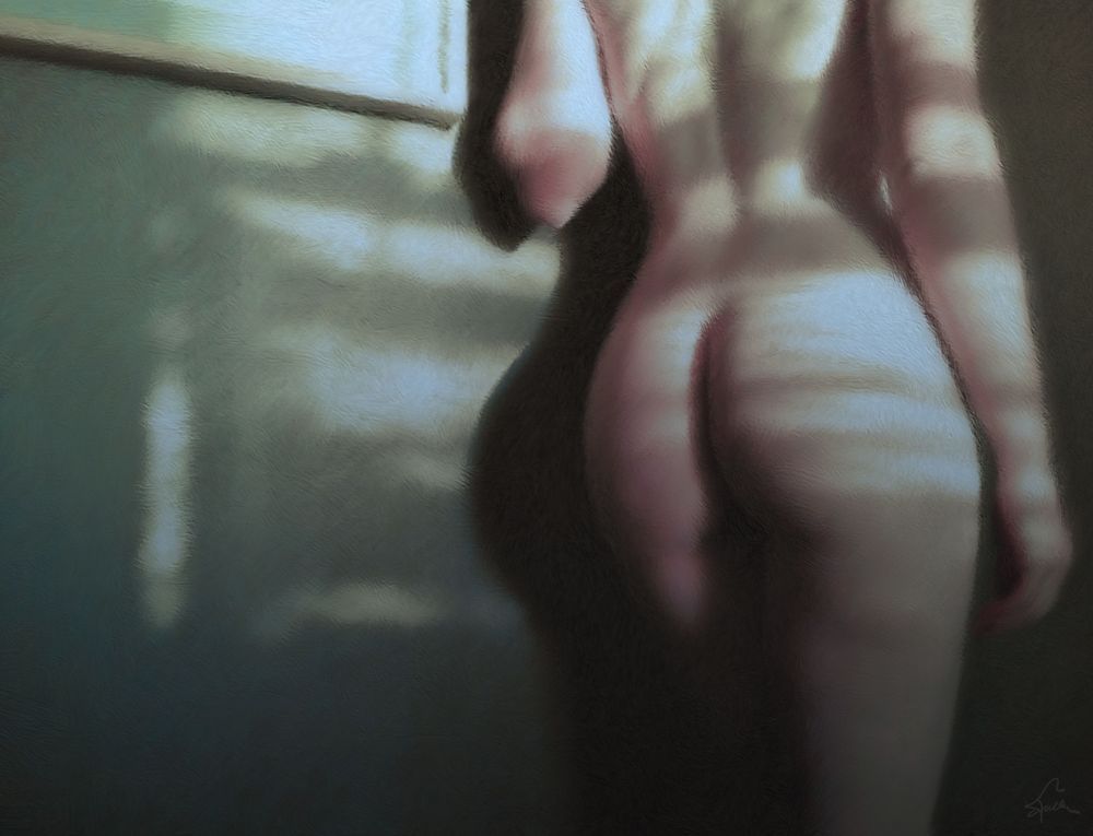 Femme, Light And Shadow Art | Art of Van Evan Fuller