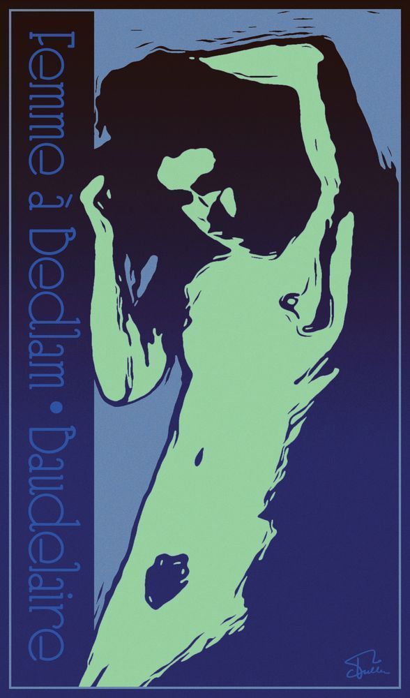 Femme A Bedlam Art | Art of Van Evan Fuller