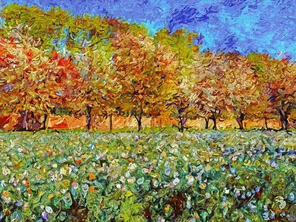 Field of Flowers, Grove of Trees