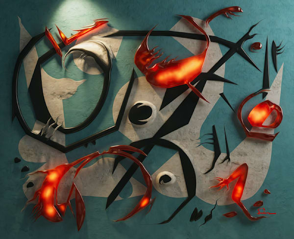 Fisherwoman With Electric Crustaceans 2