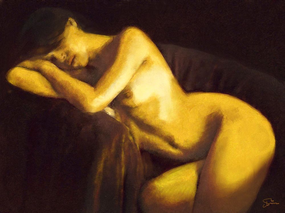 Golden Slumber Art | Art of Van Evan Fuller