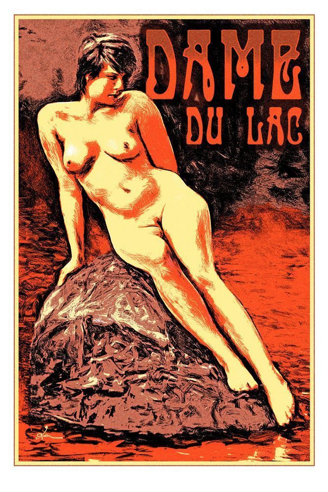 Dame Du Lac Art | Art of Van Evan Fuller