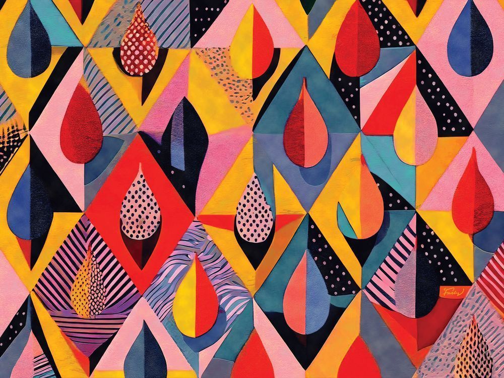 Diamond Drops Art | Art of Van Evan Fuller