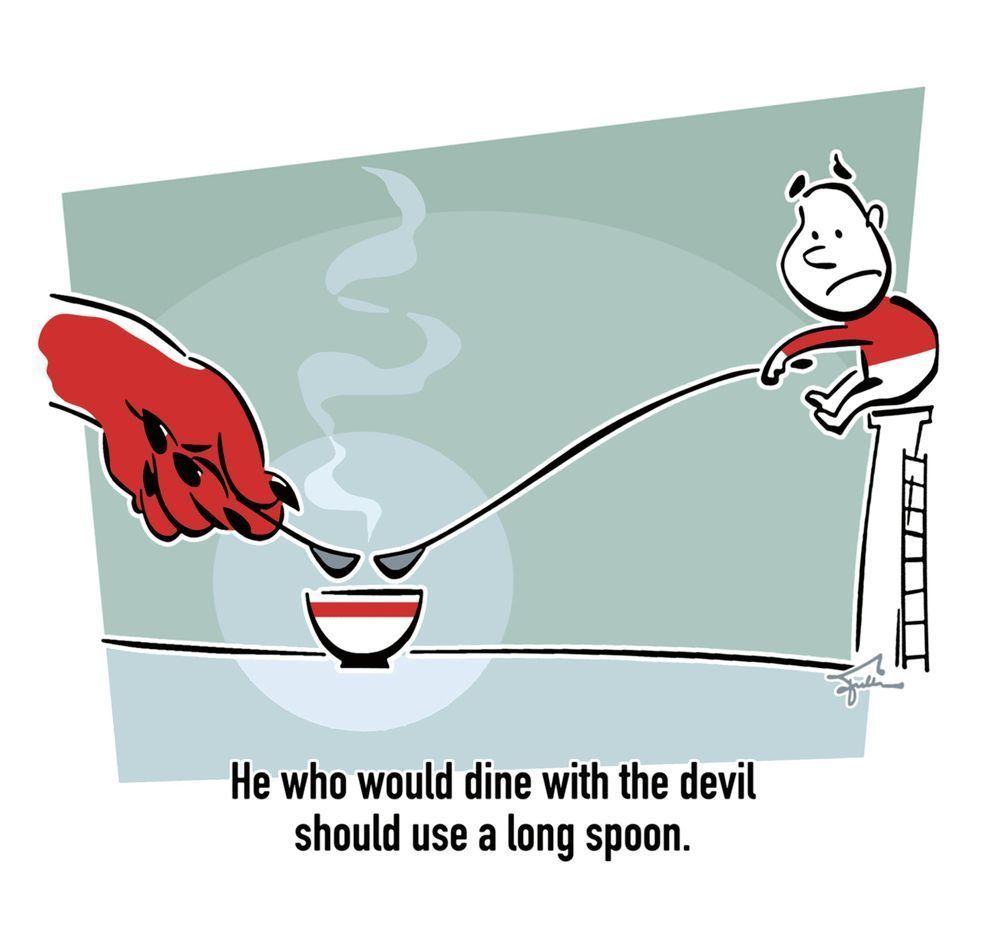 Dine With The Devil Art | Art of Van Evan Fuller