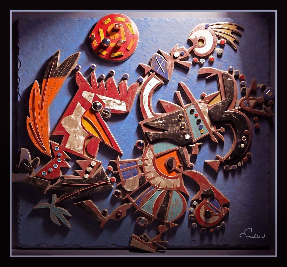 Djambumbo And The Chicken Chief 2 Art | Art of Van Evan Fuller