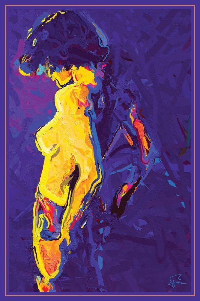 Expressionistic Olive Art | Art of Van Evan Fuller