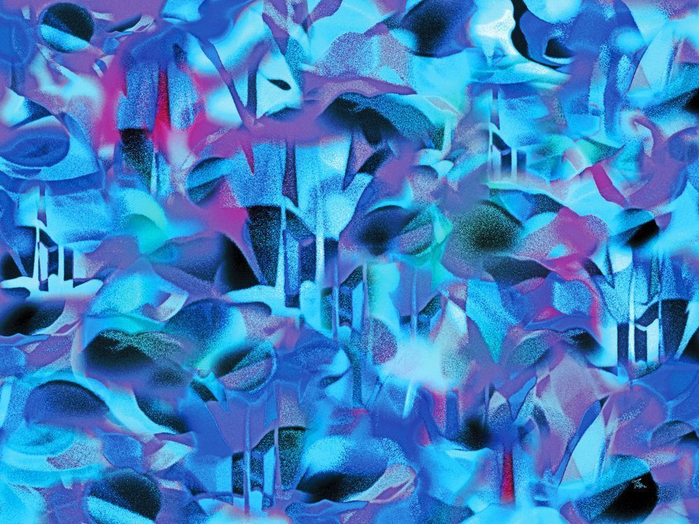 Eleionomae Blue Art | Art of Van Evan Fuller