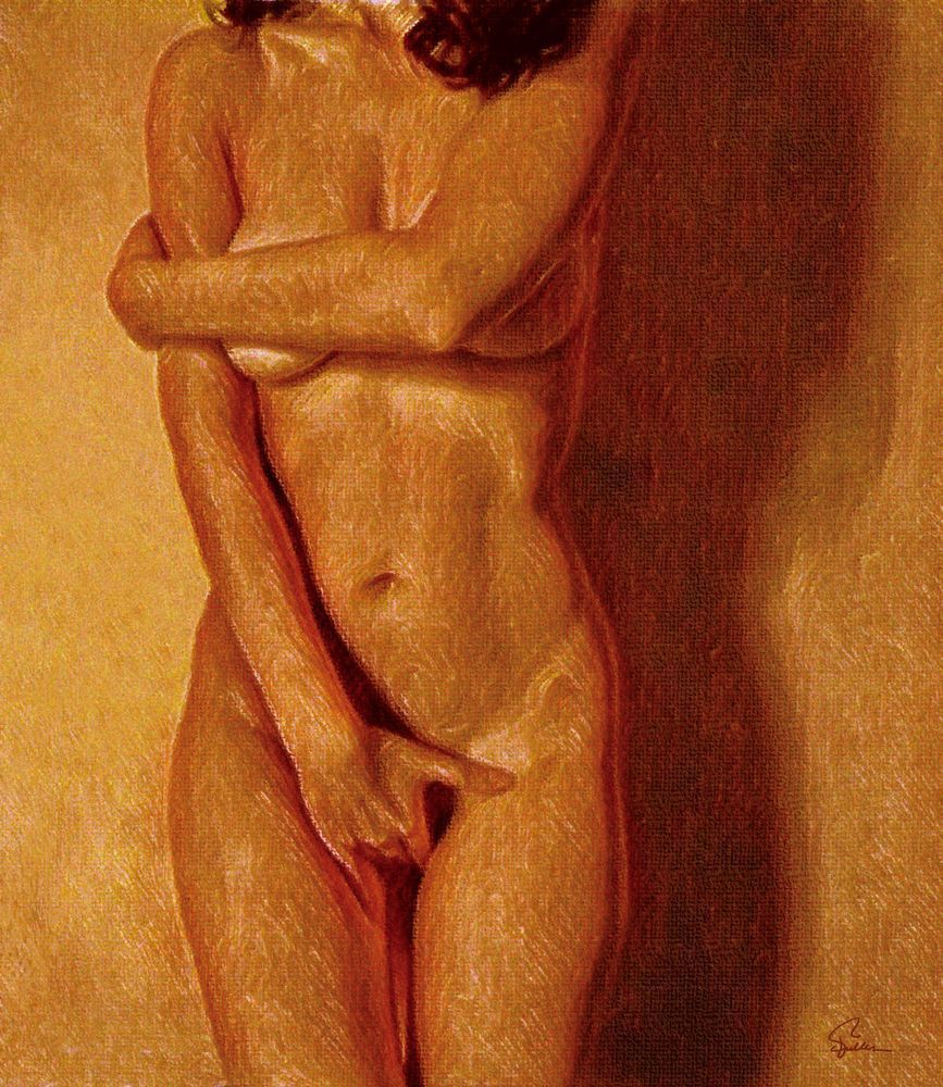 Bronze Torso On Bronze Art | Art of Van Evan Fuller
