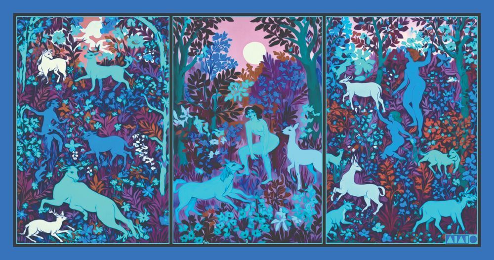 Blue Paradise Art | Art of Van Evan Fuller