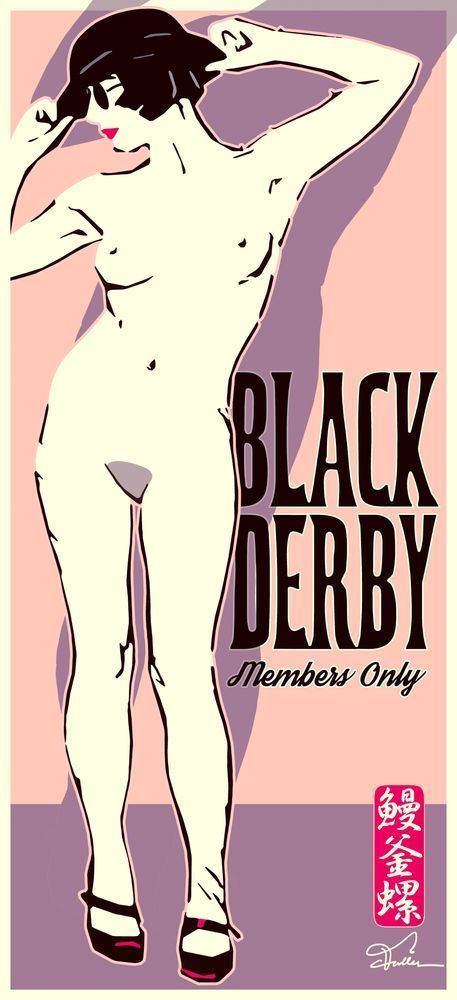 Black Derby Art | Art of Van Evan Fuller