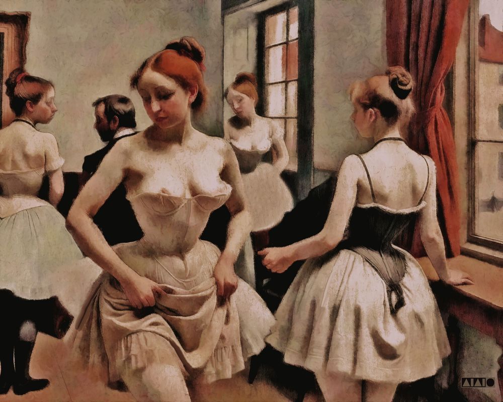 A Gentleman Arrives Art | Art of Van Evan Fuller