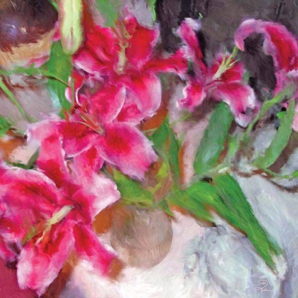 A Vase Of Lilies