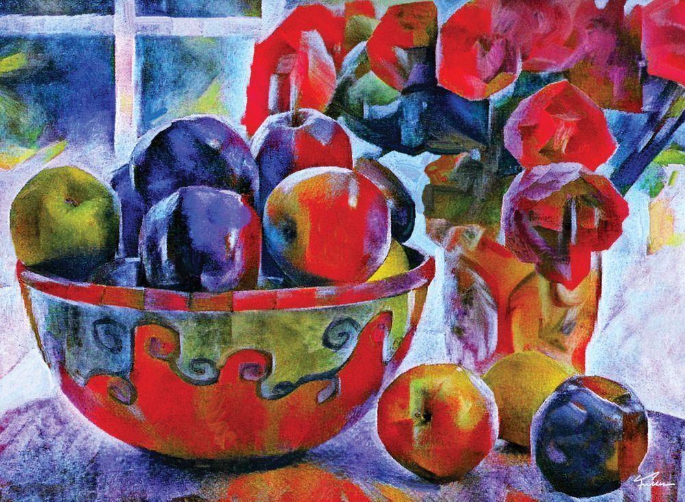 Apples And Roses Art | Art of Van Evan Fuller