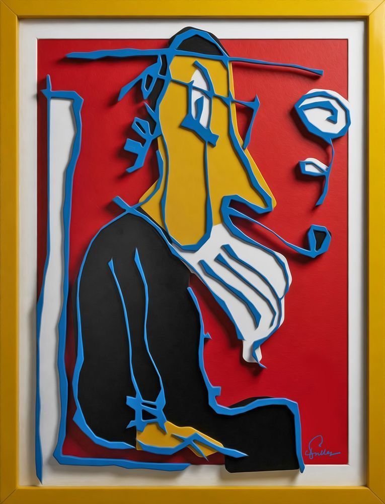 Old Man With A Pipe 2 Art | Art of Van Evan Fuller