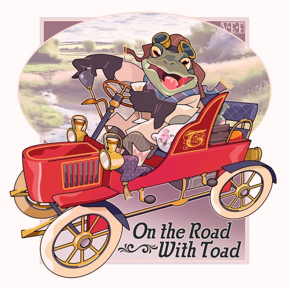 On The Road With Toad Art | Art of Van Evan Fuller